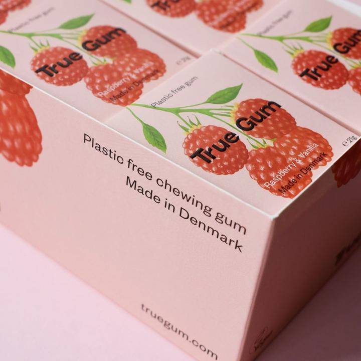 Image du produit True Gum Framboise et vanille (1 pcs, 21 g)