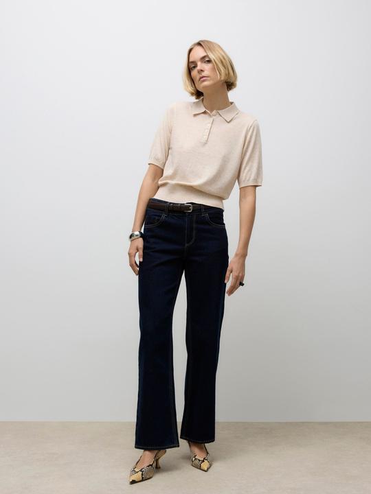 Produktbild Vero Moda AWSIKITA Gestricktes Poloshirt Polo (M)