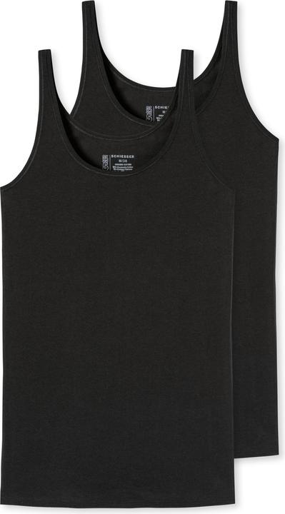 Image du produit Schiesser Lot de 2 débardeurs à bretelles 95/5 Organic Cotton (34)