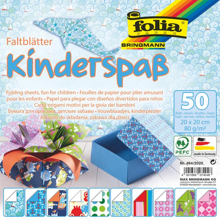 Actual product image Folia Leaflets children's fun (80 g/m², 50 x)