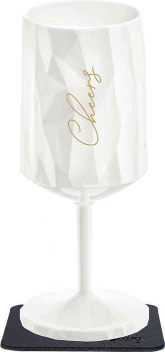 Actual product image Silwy Magnet Plastic Glass Wine Cheers (30 cl, 1 Glasses, Red wine glasses)