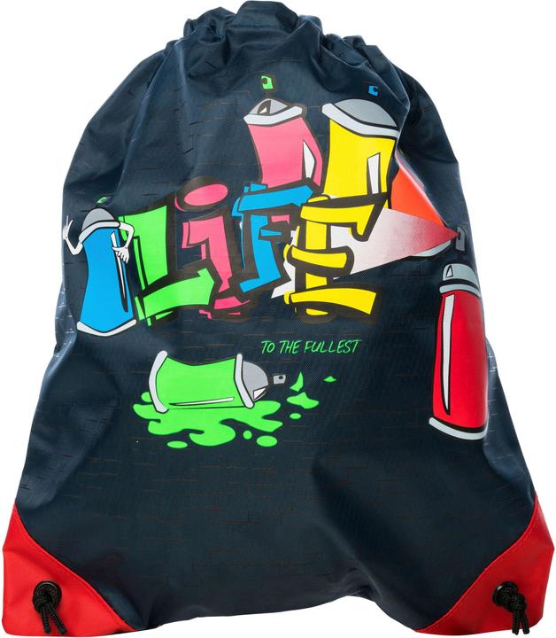 Produktbild KidsExperts Turnbeutel Graffiti blau