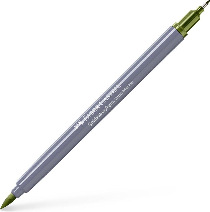 Produktbild Faber-Castell Dual Marker Goldfaber Aqua (Chromoxydgrün, 0.40 mm, 1 x)