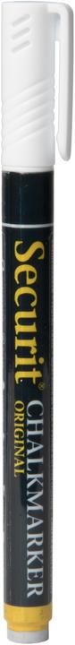 Securit Marqueur à la craie (Blanc, 2 mm, 1 x)
