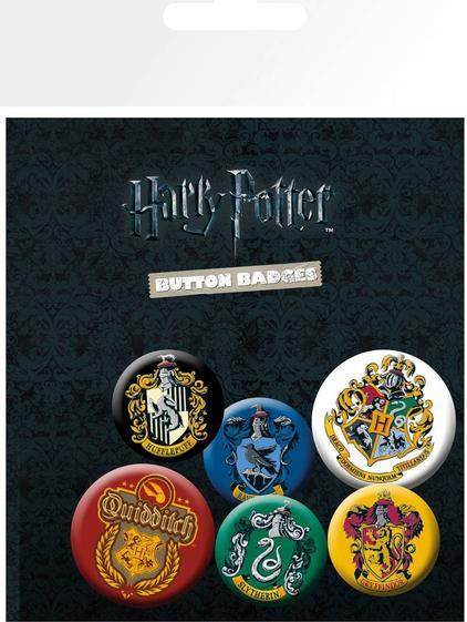 GB Eye Harry Potter Crests Badge Pack
