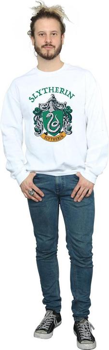 Actual product image Mens Slytherin Crest Sweatshirt (XXL)