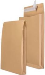Immagine prodotto Elepa Busta pieghevole, DIN C4, con adesivo, bianca, Kraft Offset, 120g/mq