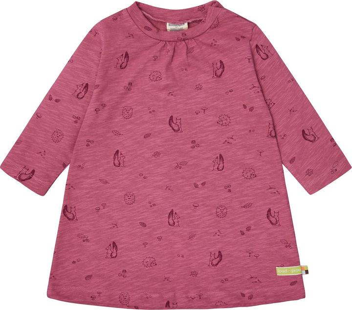 Image du produit loud + proud Robe Slub Jersey avec impression (122)
