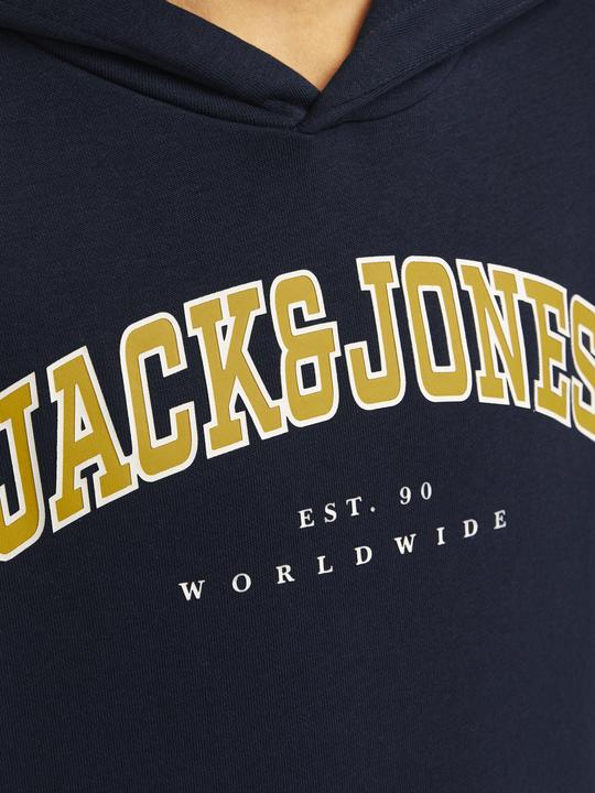 Actual product image Jack & Jones Jjecaleb Varsity Sweat Hood Noos Jnr (140)