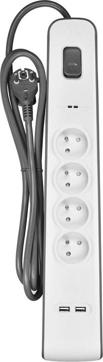 Produktbild Belkin BSV401CA2M Spannungsschutz, 4 AC-Ausgänge (4 x, CEE 7/5, 2 m)