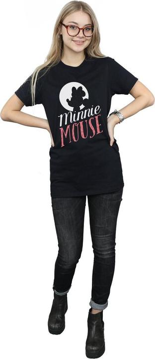 Immagine prodotto Disney Minnie Mouse Moon Silhouette Maglietta Ampia Donna (3XL)
