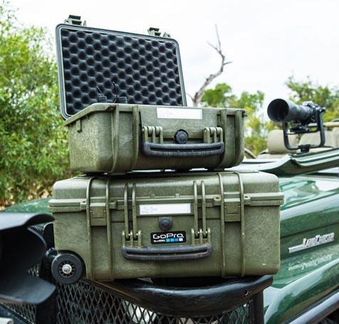 Actual product image Explorer Cases 3317HL Case green with foam (13.10 l)