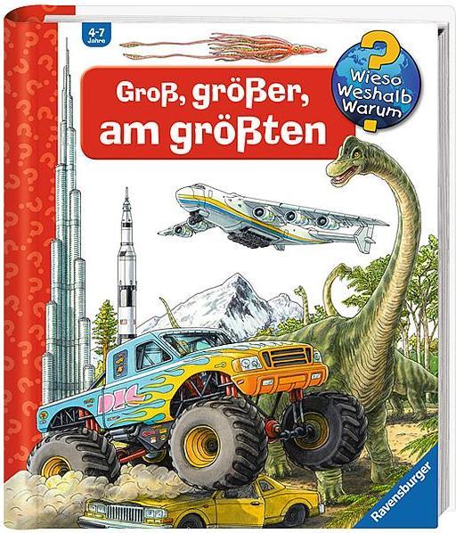 Actual product image Ravensburger Gross, grösser, am grössten (Riesenbuch) (German, Carola of Boiler, 2017)