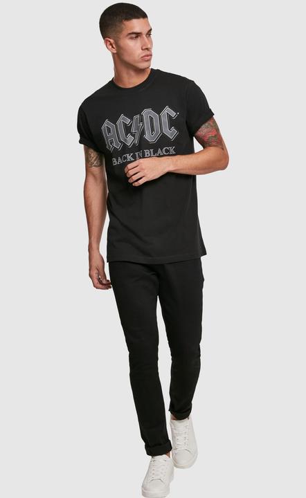 Actual product image Merchcode ACDC Back In Black Tee - 7068 (4XL)