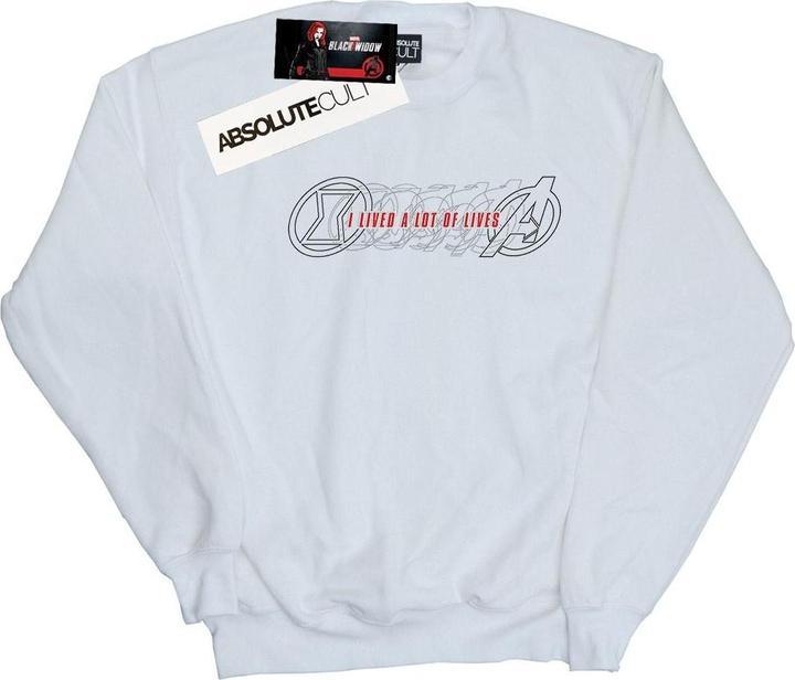 Black Widow Film Lots of Lives Baumwolle Sweatshirt