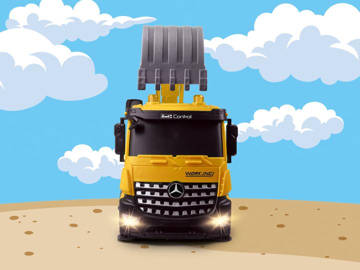 Actual product image Revell RC Truck Mercedes-Benz Arocs My little Digger