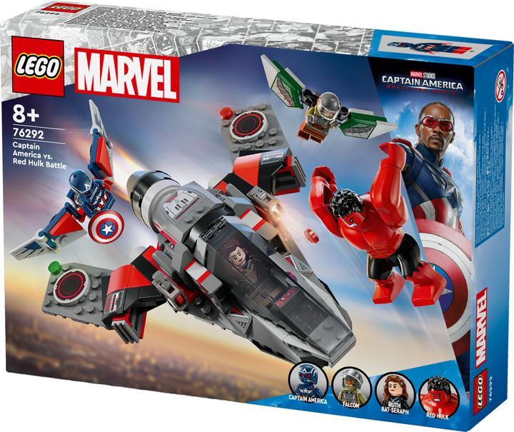 Image du produit LEGO Showdown zwischen Captain America und Red Hulk (76292, LEGO Marvel)