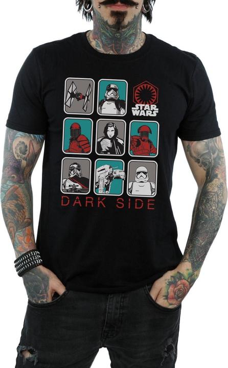 Immagine prodotto Star Wars The Last Jedi Dark Side Multi Character Maglietta Uomo (L)
