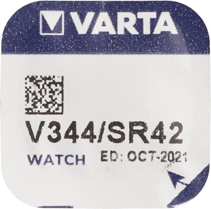 Produktbild Varta V 344 - Batterie SR42 - Silberoxid - 100 (1 Stk., SR42, 100 mAh)