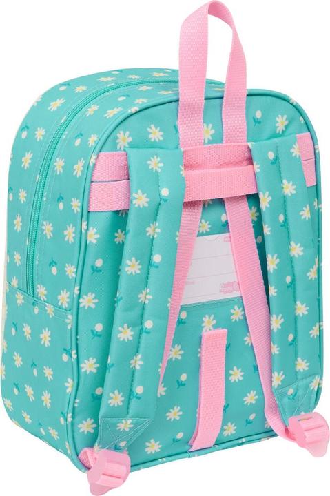 Produktbild Peppa Pig Kinderrucksack Pretty flowers Gelb Minze 22 x 27 x 10 cm