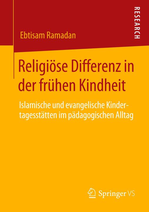 Actual product image Religiöse Differenz in der frühen Kindheit (German, Ebtisam Ramadan, 2020)