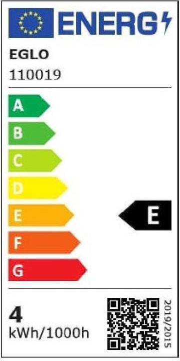 Energie-Label EGLO Leuchtmittel (E14, 4 W, 470 lm, 1 x, E)