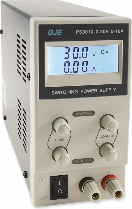 Chilitec Regelbares Labornetzgerät CTL-3010, 0...30 V / 0...10 A, LCD
