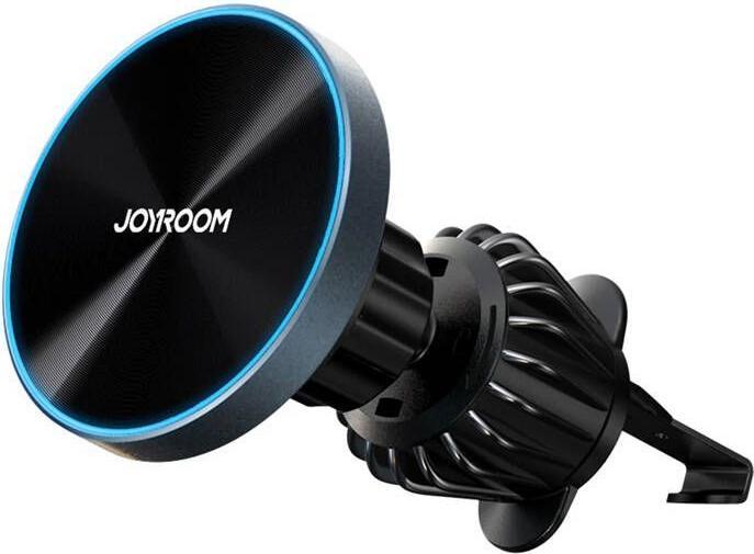 Produktbild Joyroom car phone holder with wireless charger (MagSafe compatible) for air vent - black (JR-ZS387)