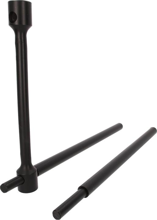 Produktbild KS Tools Verlängerbarer LKW-Radmutternschlüssel, 3-tlg, 30 x 32 mm