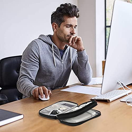 Immagine prodotto Only-Bags.Store Borsa per cavi, organizer per accessori elettronici, organizer per cavi portatile, borsa per cavi