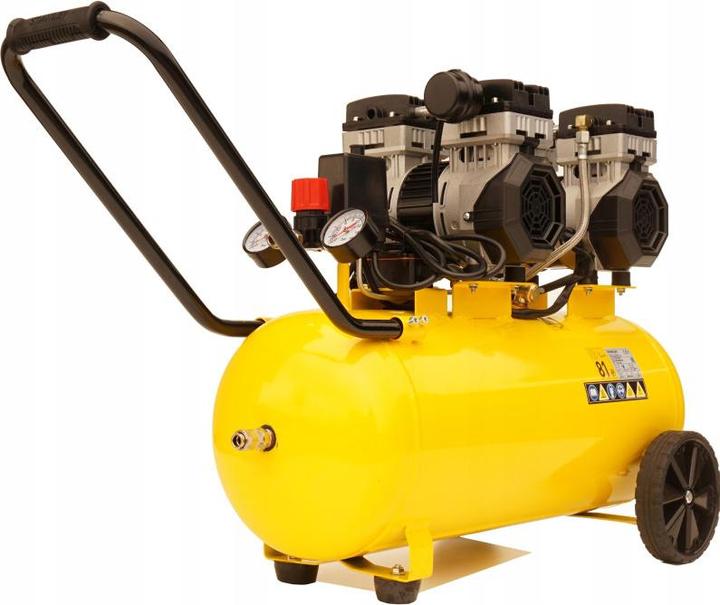 Produktbild Stanley SPRĘŻARKA BEZOLEJOWA WYCISZONA 50L/2,6KM/8BR (50 l)