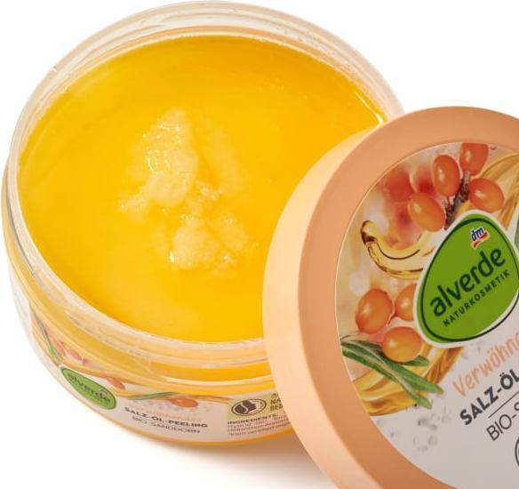 Actual product image dm alverde Salt oil