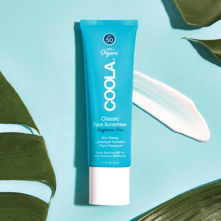 Actual product image Coola Suncare Classic Lotion Fragrance Free (Sun cream face, SPF 50, 50 ml, 50 g)