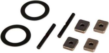 Produktbild Traxxas Spider gear shaft (2)/ spacers (4)