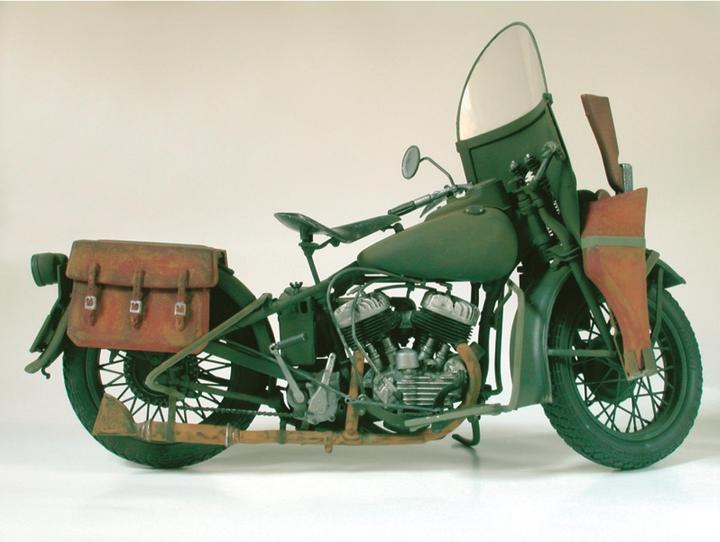 Immagine prodotto Italeri Moto dell'esercito americano della seconda guerra mondiale WLA 750