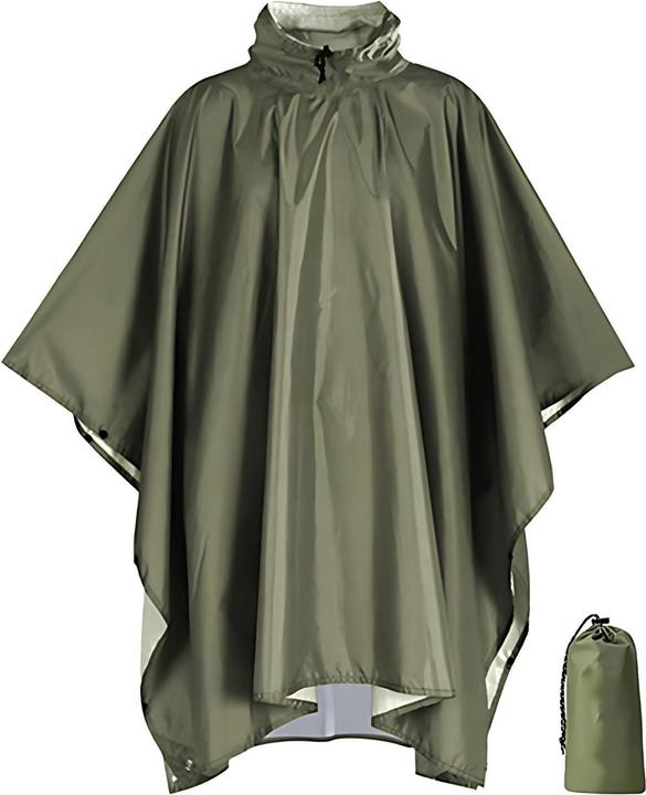 Actual product image Hermex Rain poncho Rain cape Rain cape Rain jacket Water protection poncho (One size)