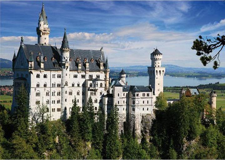 Produktbild D-Toys Puzzle 500 Deutschland, Schloss Neuschwanstein (500 Teile)