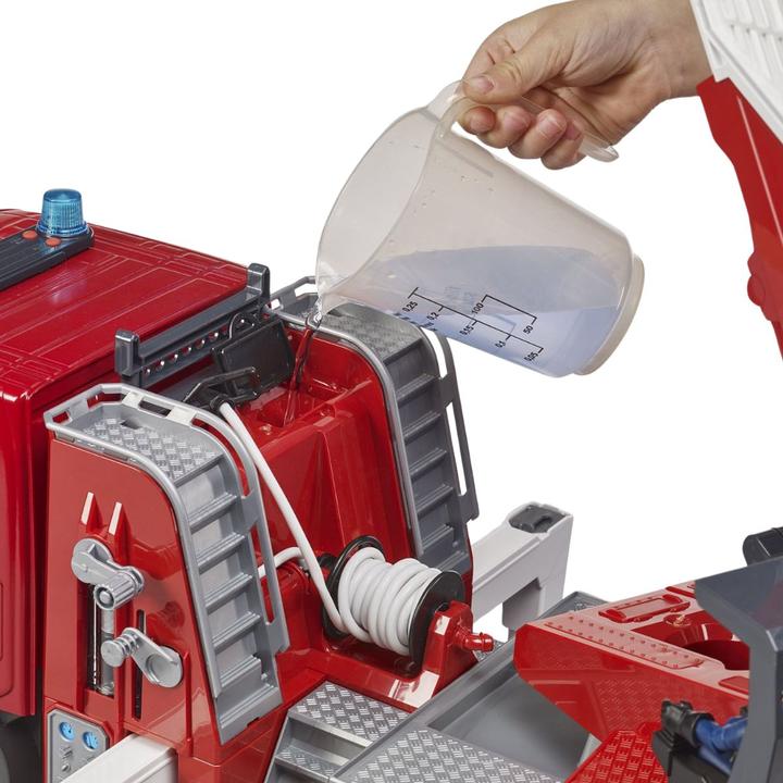 Image du produit Bruder Scania Super 560R Pompiers avec échelle pivotante, pompe à eau, module L+S