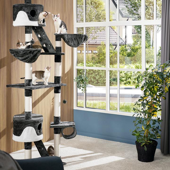 Produktbild tectake Hansi (260 cm, Beige, Weiss)