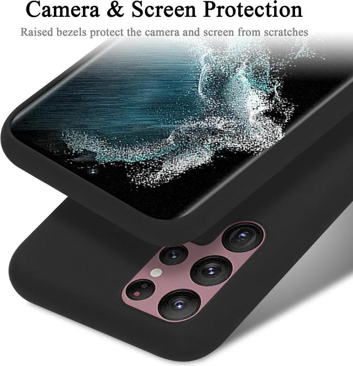 Immagine prodotto Cadorabo Custodia in silicone liquido TPU (Samsung Galaxy S22 Ultra)