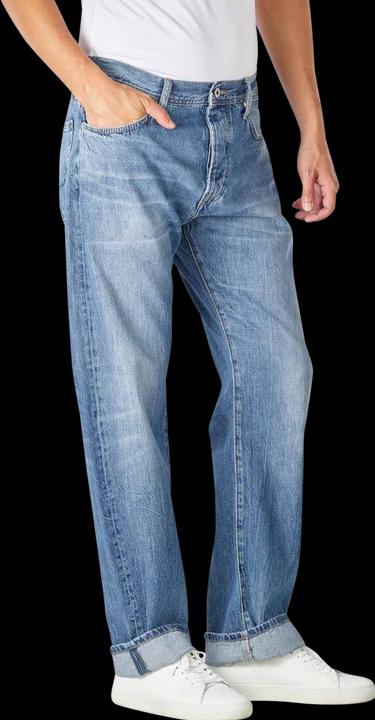 Produktbild Pepe Jeans Penn Relaxed Straight Fit Med Blue (W31/L32)