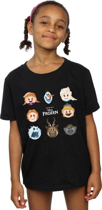 Image du produit Disney Frozen - T-shirt HEADS - Fille (116)