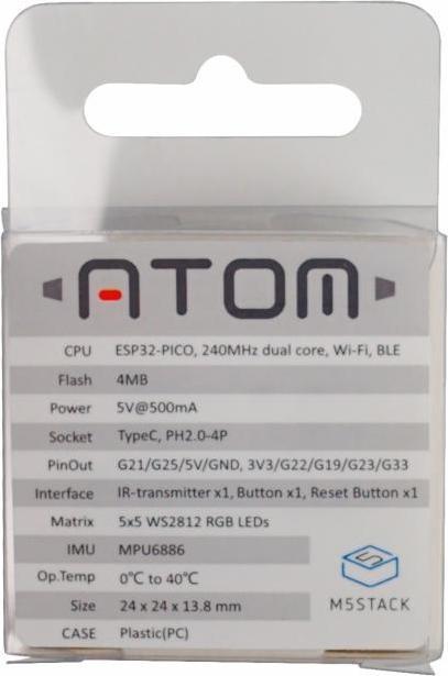 Produktbild M5Stack ATOM Matrix ESP32 Development Kit
