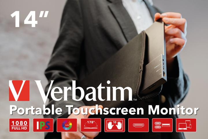 Actual product image Verbatim PMT-14 (1920 x 1080 pixels, 14")
