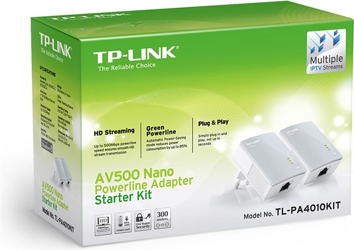 Productafbeelding TP-Link TL-PA4010 Kit (600 Mbit/s)