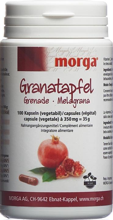 Produktbild Morga Granatapfel Vegicaps (100 Stück, Kapseln, 35 g)