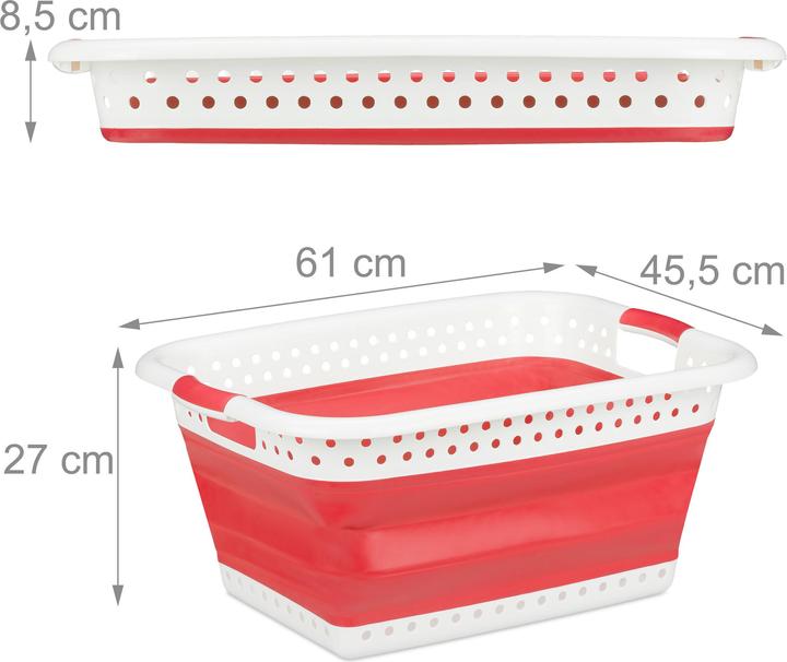 Produktbild Relaxdays Wäschekorb (37 l)