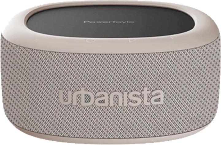 Urbanista Malibu Desert Gray Enceinte portable Bluetooth avec panneau solaire (24 h, Panneau solaire)