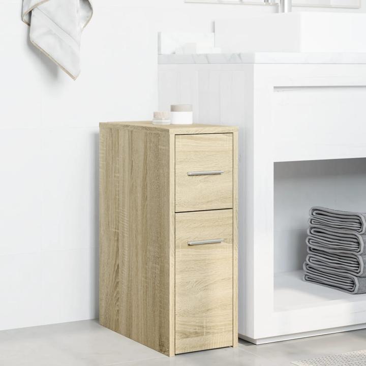 Immagine prodotto VidaXL Mobile bagno stretto con rotelle