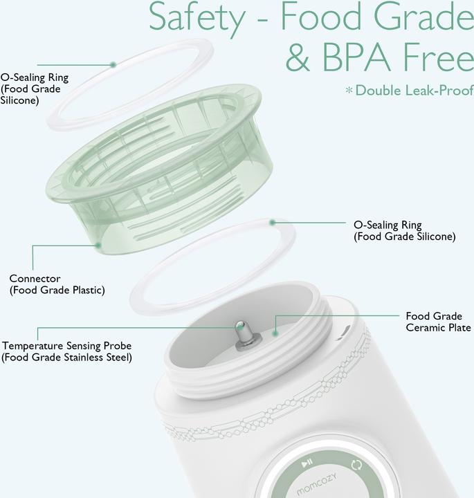 Image du produit Momcozy Chauffe-biberon